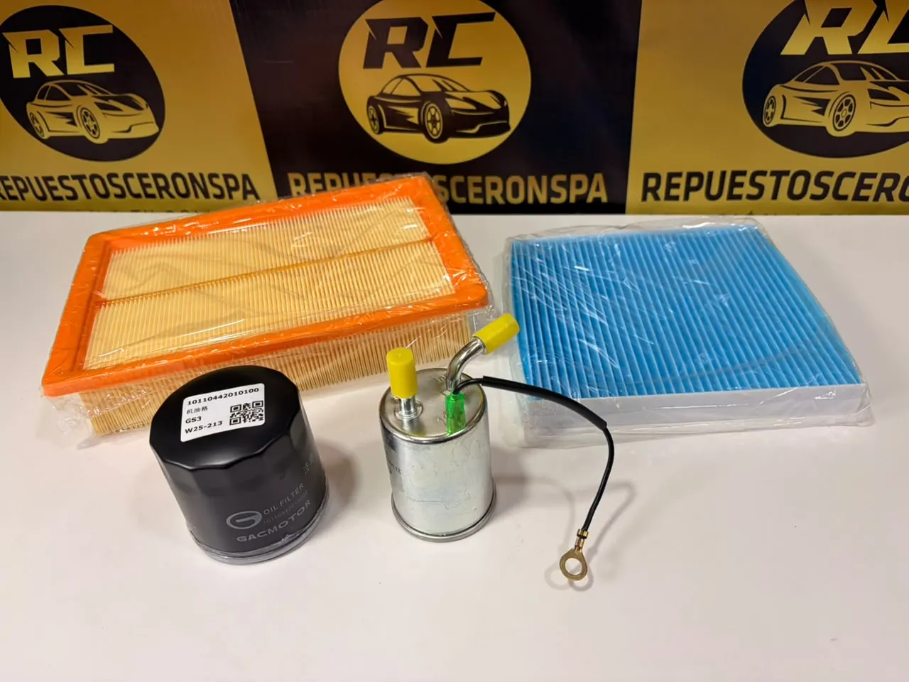 Kit de filtros: aire, polen, aceite y combustible, foto 1 de 2