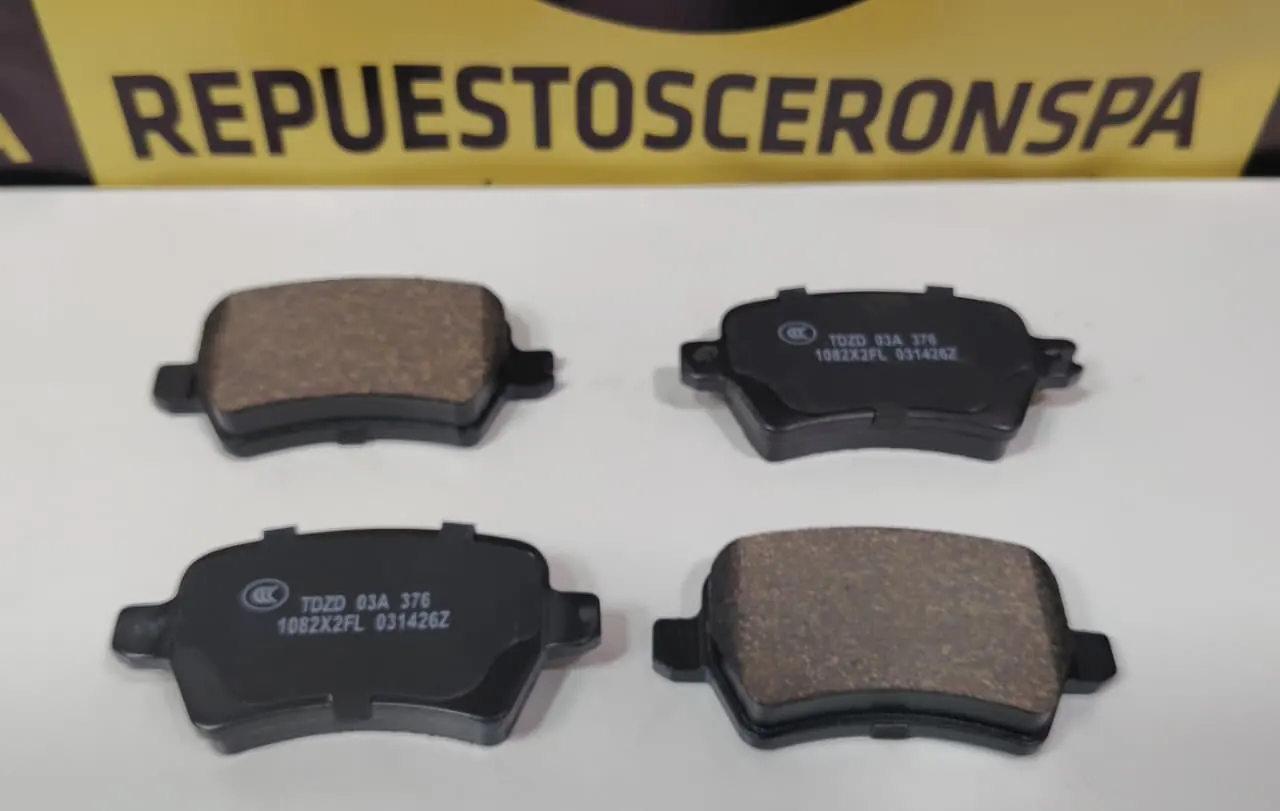 Pastillas de freno traseras (mecánico MT)