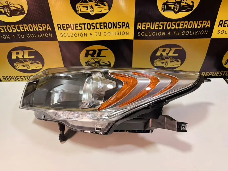Faro delantero con soporte